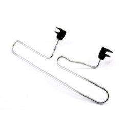 Wieszak samochodowy chrom